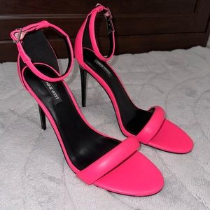 Hot Pink Nine West Heels